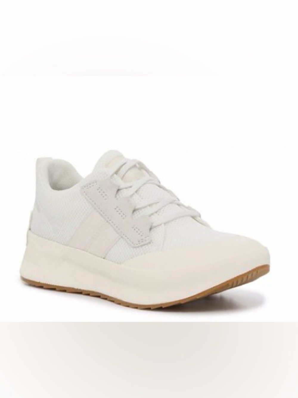 Sorel Women's Out N About Off-White Casual Lace-Up Sneaker